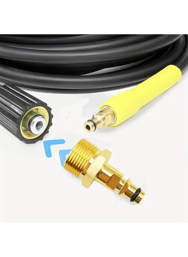 Karcher M22 14 Premium Copper Quick Connect Adapter For Pressure Washers Car Wash Guns - Image 5